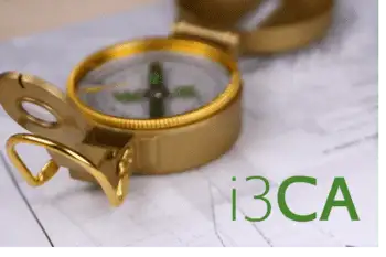 Compass with gold casing on a document, symbolizing guidance and strategic direction. Guidance compass representing strategic planning and direction for Microsoft system integration.