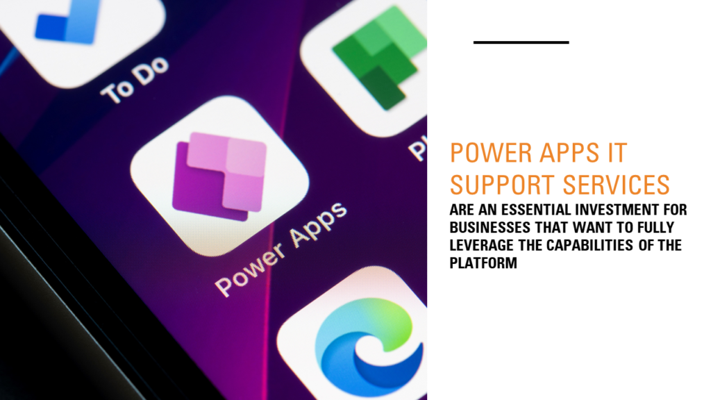 Power Apps IT Support Services
