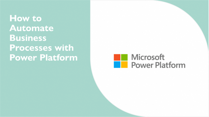 Automate Business Processes with Power Platform