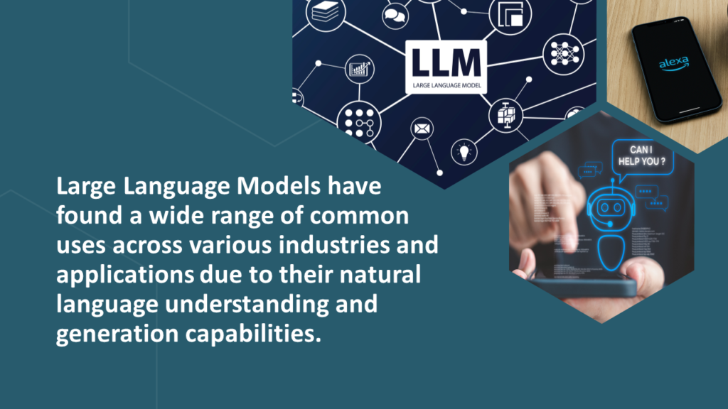 Large Language Models common uses