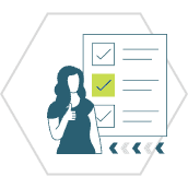 Data Analytics & Fusion for Strategic Insight | i3solutions Business analyst reviewing data charts and reports for strategic analysis.
