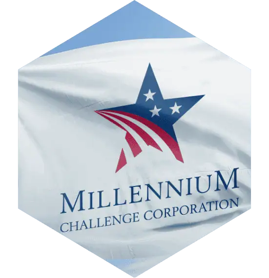 Agency Emblem | i3solutions Agency emblem with star and stripes design.