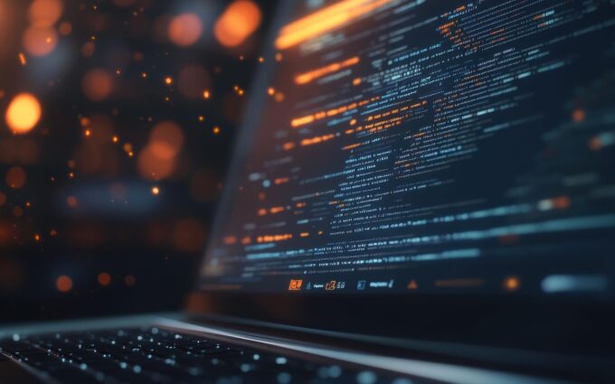 Application software development on computer