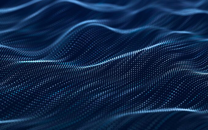 wavy blue texture