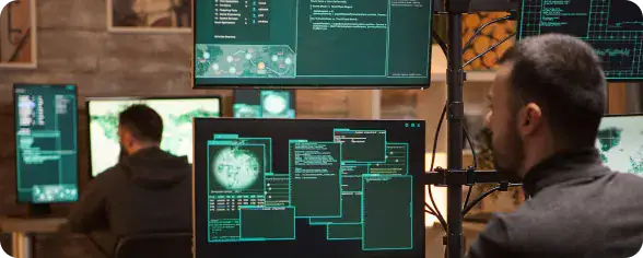 Cybersecurity Monitoring at i3solutions | i3solutions Enterprise security team monitoring Azure environment for compliance and risk management.