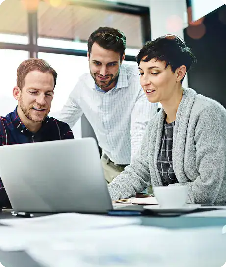 Team Collaboration at i3solutions Office | i3solutions Senior consultants designing enterprise Power Automate workflows within Microsoft 365 and Azure environments.