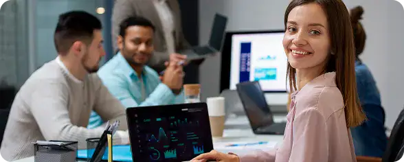 Enterprise team using Microsoft Forms to automate business processes and reduce manual data handling.