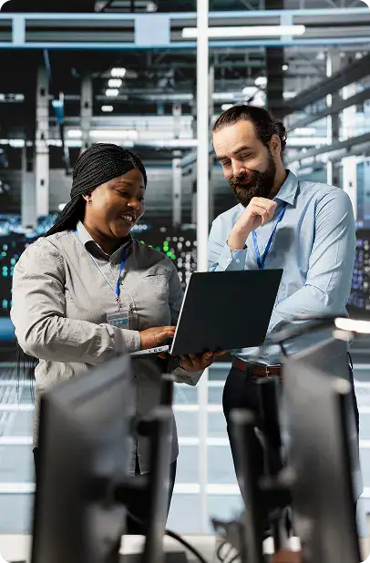 IT Governance & Control Service Collaboration | i3solutions IT team reviewing governance controls for security, compliance, audit readiness, and change management in Microsoft environments.