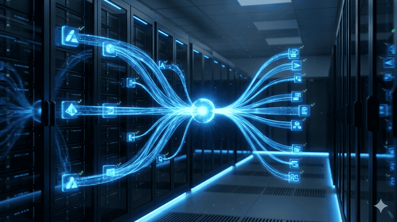 Cloud data integration in Azure data centers for regulated enterprise compliance.