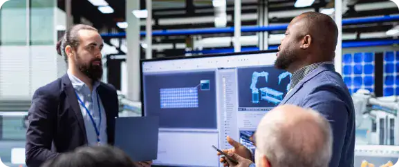 Enterprise leaders discussing cloud-native security governance and continuity controls