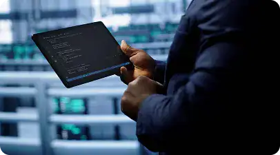 Professional Developer Working on Tablet | i3solutions 3solutions Power Apps developers and consultants integrate with your teams to deliver custom enterprise-grade Microsoft solutions.