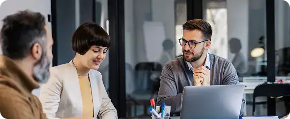 Business Meeting for Governance & Compliance | i3solutions Enabling governance through platform-aligned design across Microsoft environments