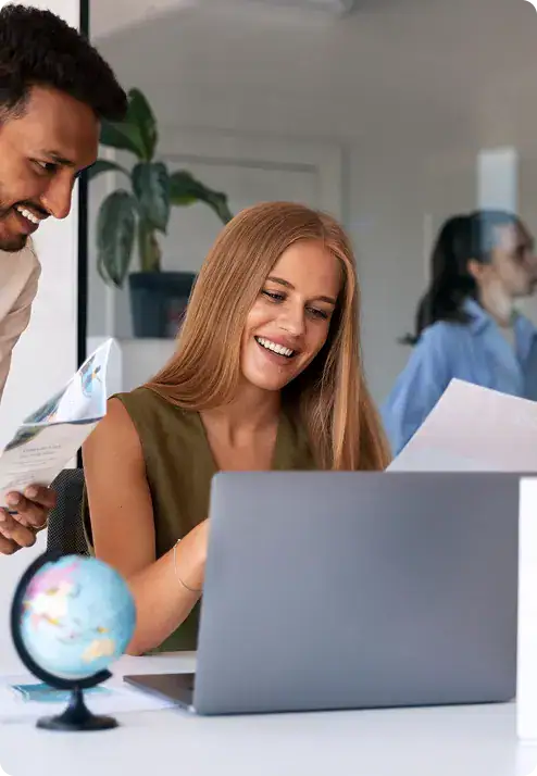 Team Collaborating on IT Project | i3solutions InfoPath migration governance for sensitive data, workflow approvals, audit evidence, and US-based delivery.