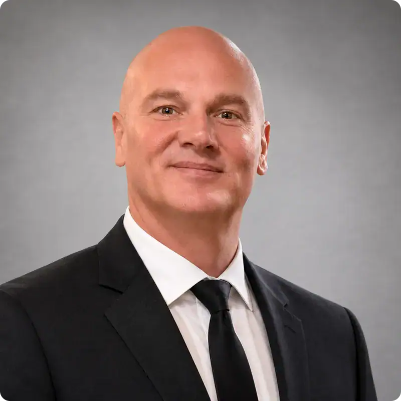 Business Executive Portrait Business executive in formal suit, leadership concept, professional portrait.