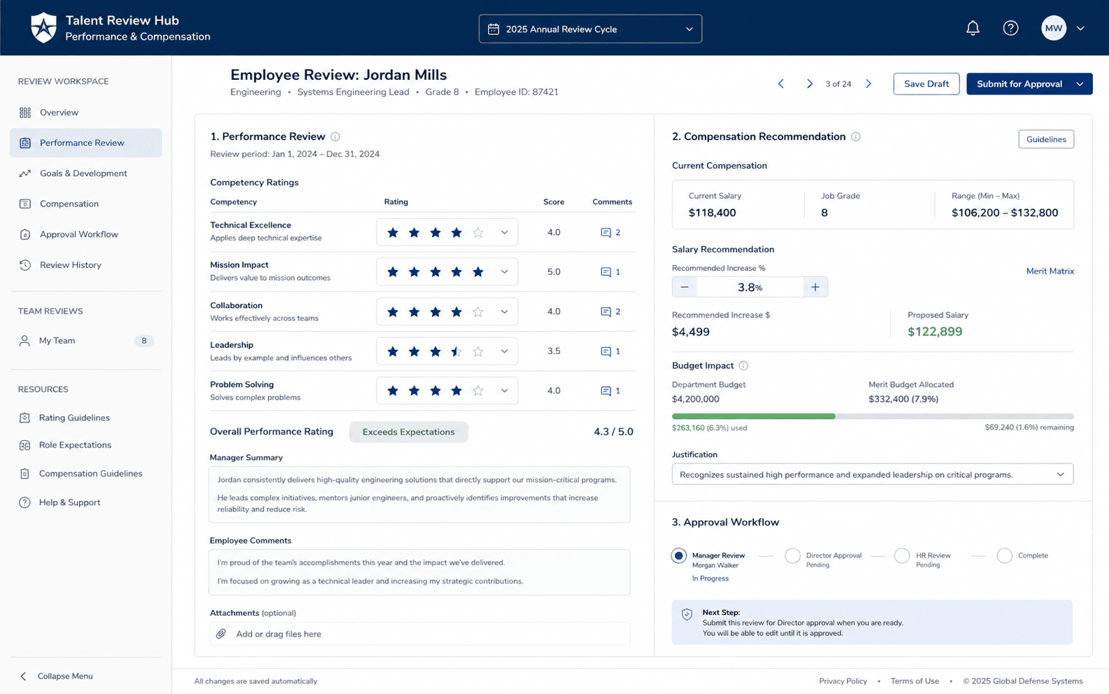 Screenshot of the project management kanban board application